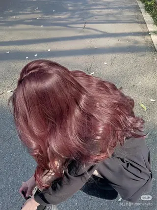 ロング カラー うる艶韓国ヘア 🤍りんのヘアスタイル