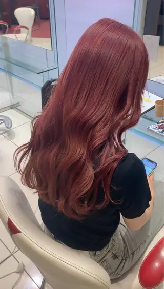 ロング カラー 松山 大輝のヘアスタイル