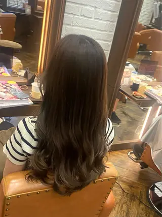 ロング カラー Helm所属・久次米 智人のヘアスタイル