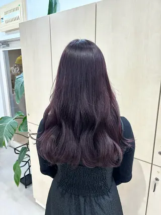 ロング I S所属・🌿透明感カラー 縮毛矯正✨かずきのヘアスタイル