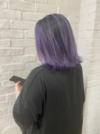 ミディアム カラー 🍀透明感抜群🍀/ ハイトーンカラーのヘアスタイル