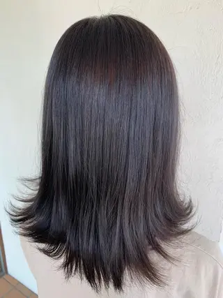 カラー 柴田 結衣のヘアスタイル