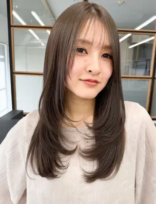ロング カラー 💎韓国風レイヤー/ 髪質改善💎藤咲僚汰のヘアスタイル