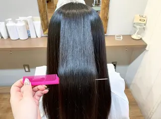 ロング あべ ゆうかのヘアスタイル