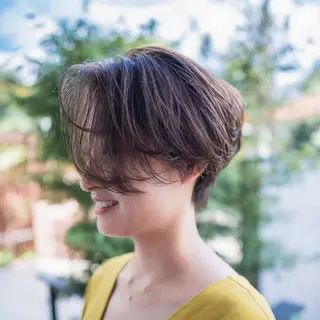 ショート カラー パーマ ⭐️ボブ/ショート りゅうしんのヘアスタイル