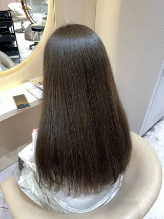 ロング カラー 竹田 真梨子のヘアスタイル