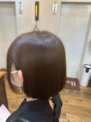 川口開世 layer cutのヘアスタイル