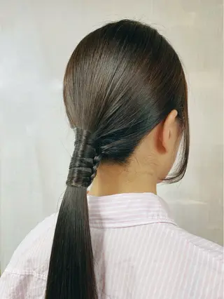 ロング ヘアアレンジ 𣘺夲友梨/ メンズ/恵比寿のヘアスタイル