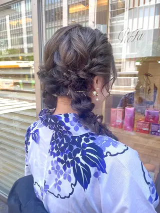 ヘアアレンジ ヘアアレンジ 🌿あがりれいなのその他イメージ