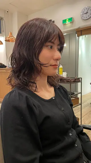 ミディアム パーマ 原宿/ケパーマ 🧺ユウマのヘアスタイル