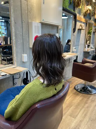 ミディアム カラー Trill所属・縮毛矯正/癖毛卒業 🕊️/SATOKOのヘアスタイル