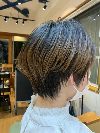ショート ショート🌼パーマ 本間正子のヘアスタイル