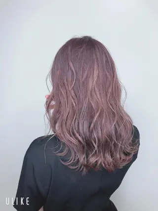 セミロング カラー AI 高田馬場店のヘアスタイル