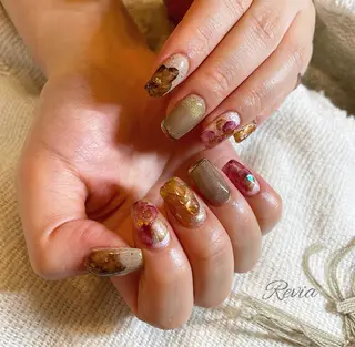 ネイル revia所属・ERI Nailistのネイルデザイン