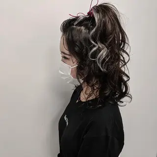 ミディアム ヘアアレンジ PRIVATE SALON EYES所属・EYES リアのマツエク・マツパデザイン