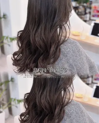 カラー lor.kyoto 奥村みゆきのヘアスタイル