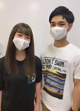 ロング カラー メンズ ♡ma ki♡のヘアスタイル