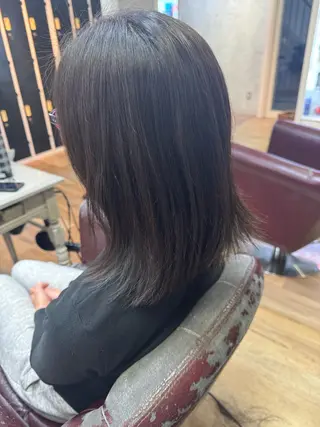 ミディアム カット/ブリーチ/ ⚡️ひりゅう⚡️のヘアスタイル