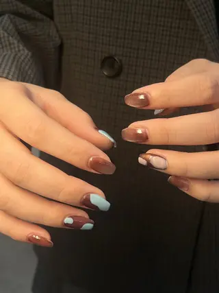 ネイル 矢野 菜月のネイルデザイン
