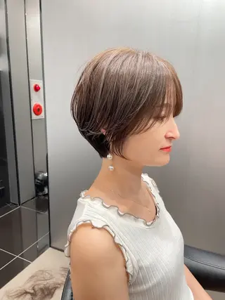 ショート 松尾 祐輝のヘアスタイル