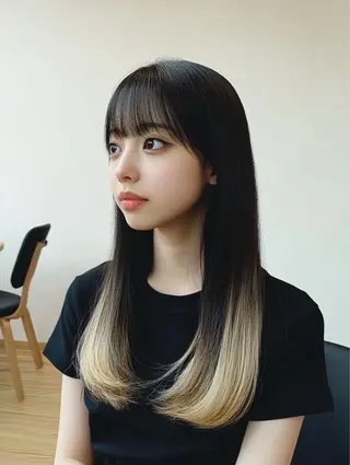 ロング Nagito/メンズ /梅田/艶カラーのヘアスタイル