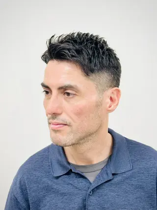 ショート メンズ Misaki Kuradomeのヘアスタイル