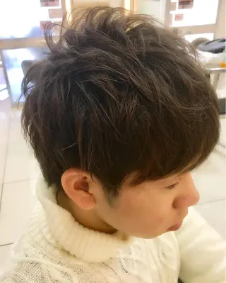 ショート メンズ 永井 大希のヘアスタイル