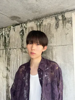 メンズ ボブ/レイヤー /河内温太のヘアスタイル