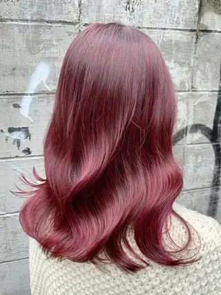 ミディアム フリーランス 美容師 cayocoのヘアスタイル