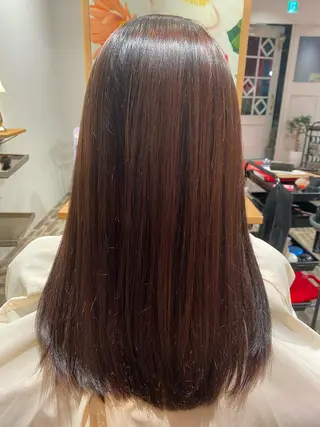 セミロング カラー 滝口 江梨🔅のヘアスタイル