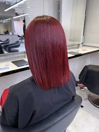 ミディアム カラー ヘアアレンジ 💕上野美容師☁ ブリーチ💖サワのヘアスタイル