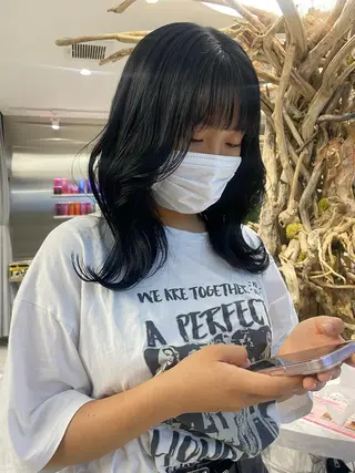 ロング カラー otoha☆カラー/ レイヤー/八王子のヘアスタイル