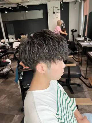 ショート パーマ メンズパーマ/ メンズ特化/寺阪拓真のヘアスタイル