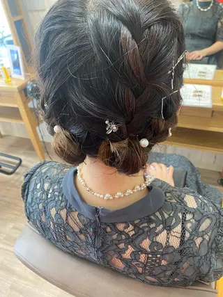ヘアアレンジ TELAHAIR森川 憂一のヘアスタイル