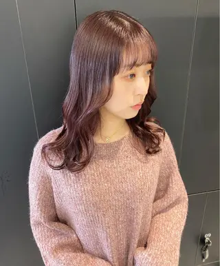 ミディアム カラー ヘアアレンジ Rene'所属・当日予約⭕️ JUNYAのヘアスタイル