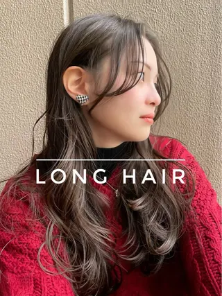 ロング 平 一裕のヘアスタイル