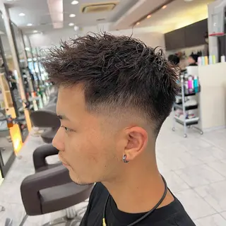 パーマ メンズ アグヘアーシータ所属・🤩メンズカット/ パーマ山本🤩のヘアスタイル