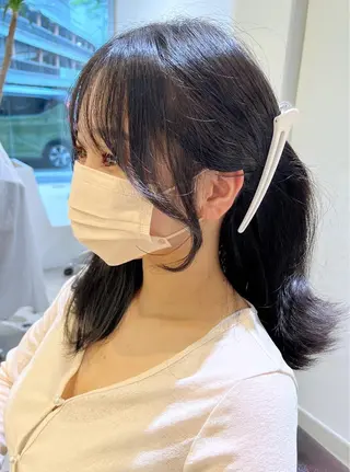 セミロング 韓国ヘア×髪質改善 /yoshikaのヘアスタイル