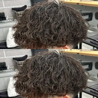 パーマ メンズ 渋谷サーフカール アメカジ美容師のヘアスタイル