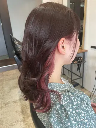 ロング 《nico》 髙橋秋花🖤🧡のヘアスタイル