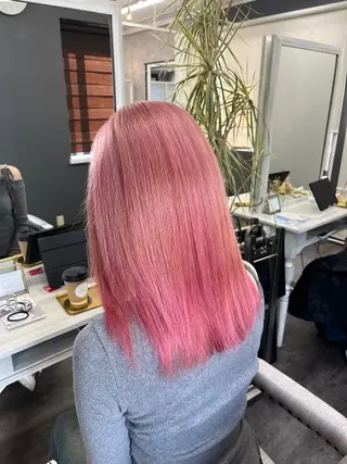 セミロング カラー 🐈‍⬛吉澤 汀彩🐈‍⬛のヘアスタイル