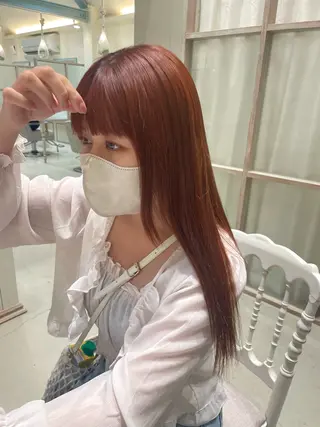 ロング 太田 千尋のヘアスタイル