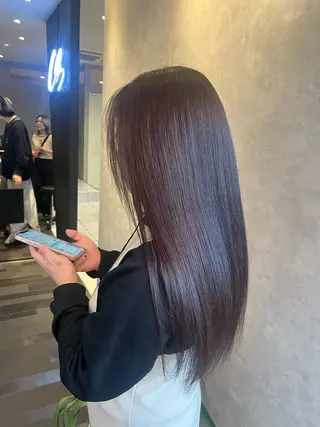 カラー トメちゃん 💜🇭🇰のヘアスタイル
