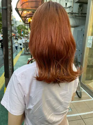 セミロング カラー ♡Eleanor大宮 aya♡のヘアスタイル
