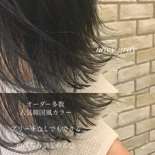 ショート カラー レイヤー/艶髪 🇰🇷Ryotaのヘアスタイル