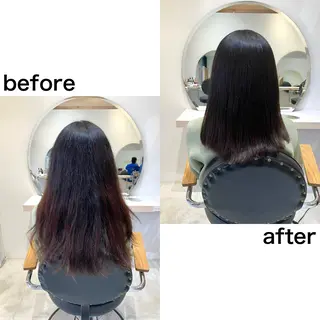 セミロング 川間 将彦のヘアスタイル