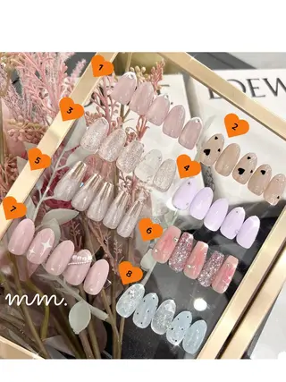 ネイル 🩷🩵mm.大宮 Riyo🧸🩵🩷のネイルデザイン