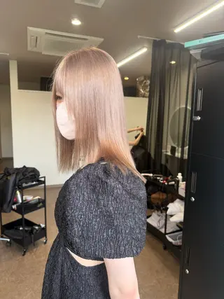 ミディアム Licol所属・髪質改善サロン Licolフリー予約のヘアスタイル