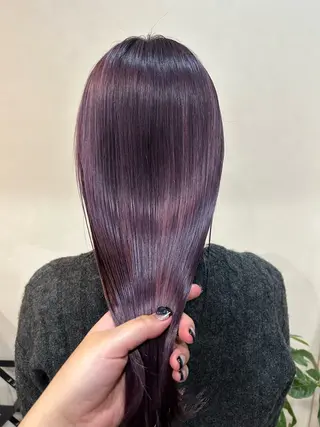 ロング ボブ/透明感カラー 🧸YUI❤️のヘアスタイル