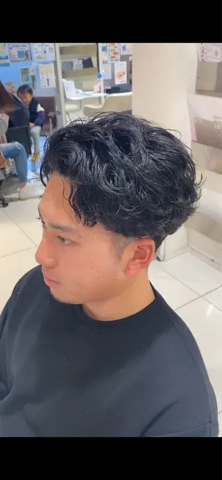 パーマ メンズパーマ特化 福岡正真のヘアスタイル
